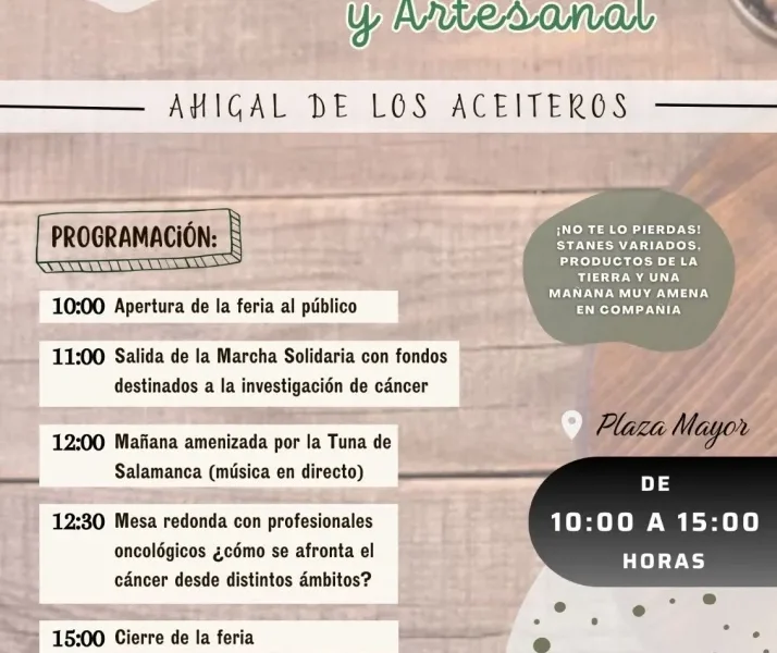 Ahigal de los Aceiteros: Jornada Solidaria y Gastronómica