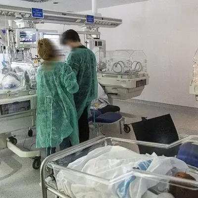 El primer bebé del 2025, pura estadística