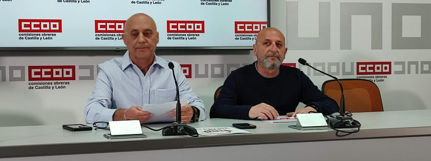 Las direcciones centralistas de UGT y CCOO ningunean a León