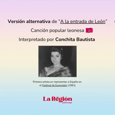 A la entrada de León, versión alternativa