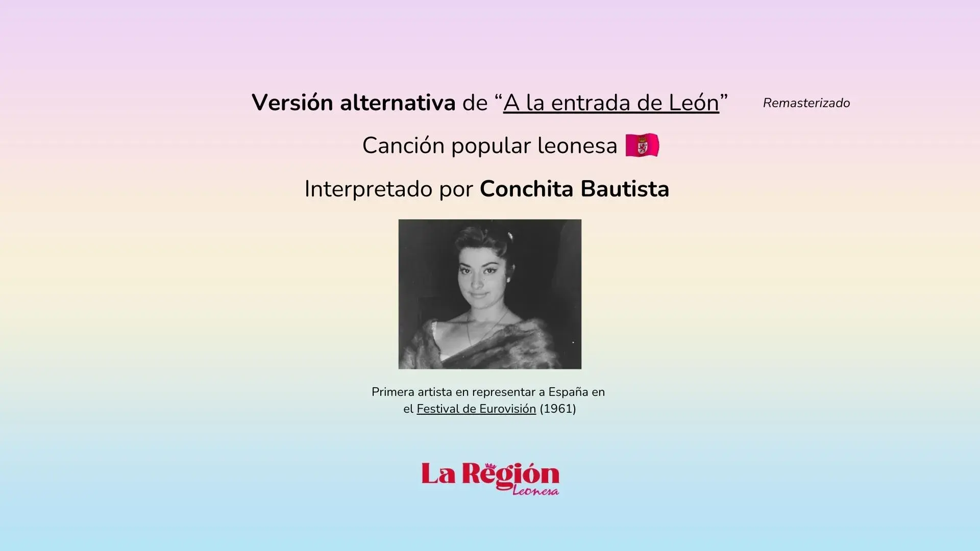 A la entrada de León, versión alternativa