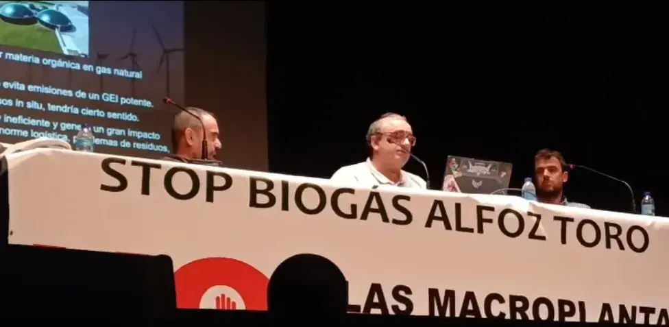 Stop Biogás Alfoz de Toro. Charla