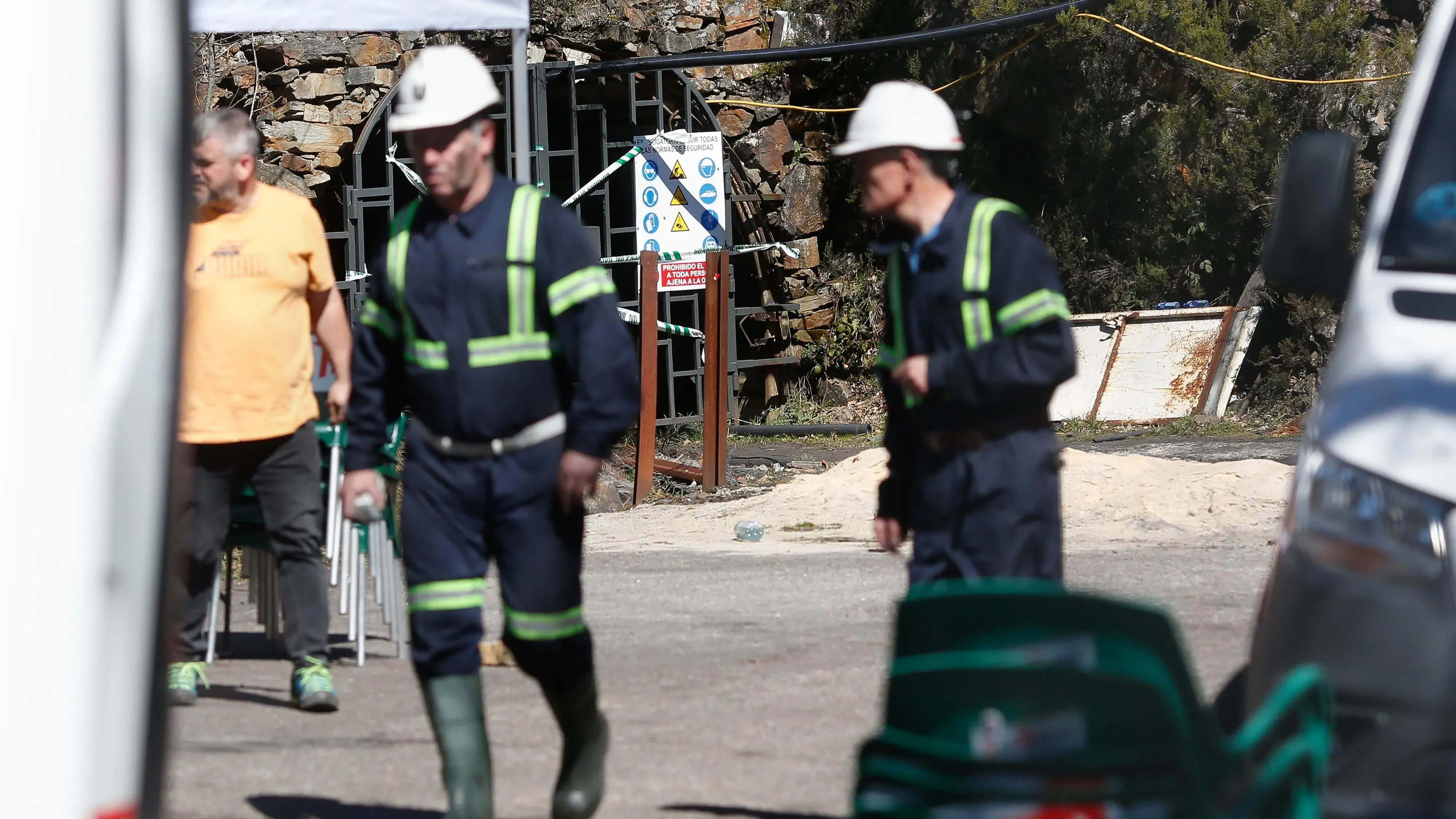 Dos mineros fallecen en un derrumbe en Cangas del Narcea