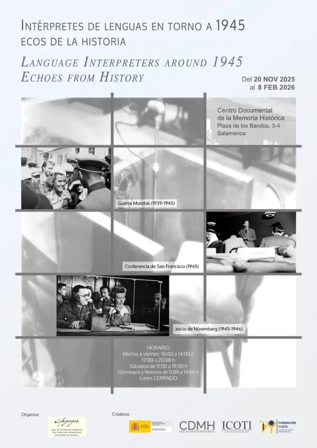 Intérpretes de lenguas en torno a 1945: ecos de la historia