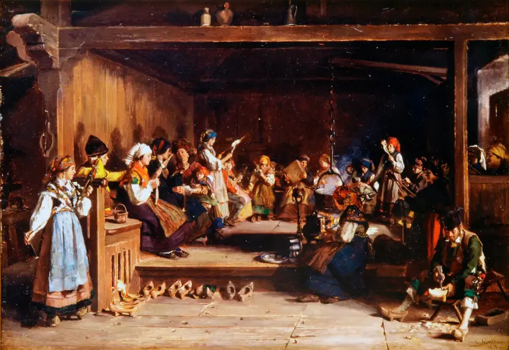 Historia del filandón