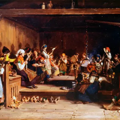 Historia del filandón