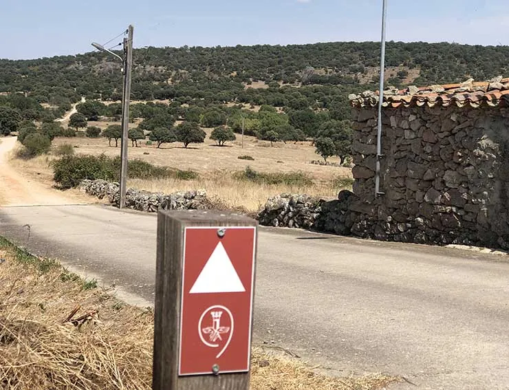 Ruta de San Francisco de Asís a su paso por Encina de San Silvestre