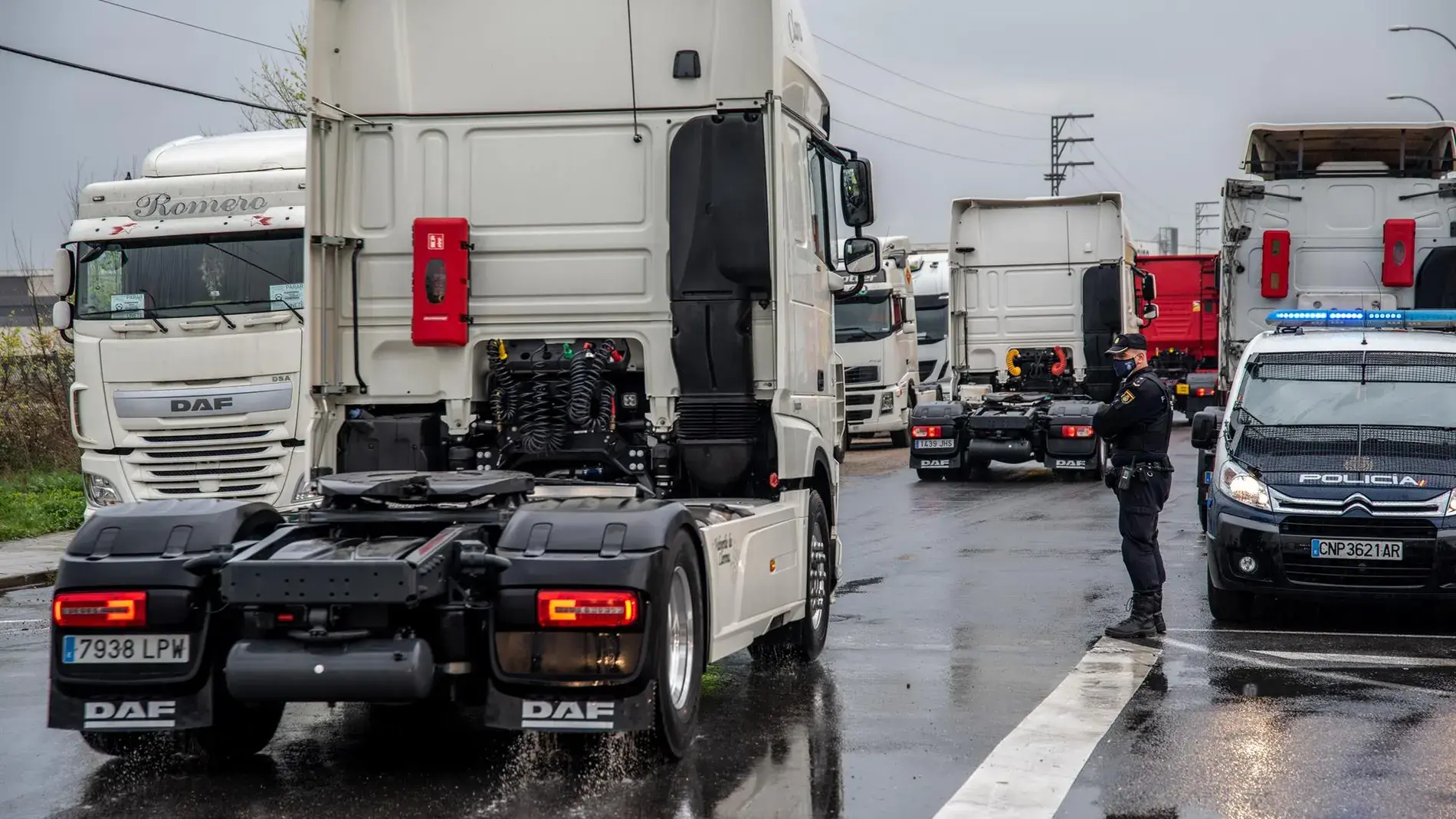 Los transportistas salmantinos amenazan con movilizaciones ante la insuficiencia de las ayudas