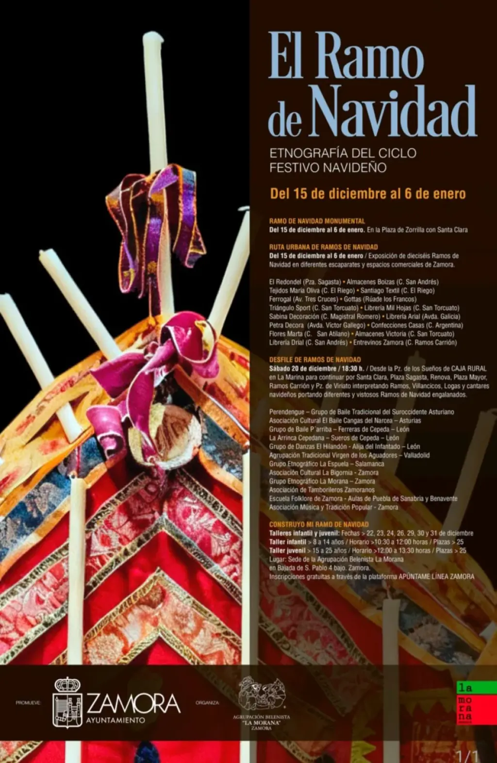 La Navidad zamorana recupera la tradición del Ramo Leonés