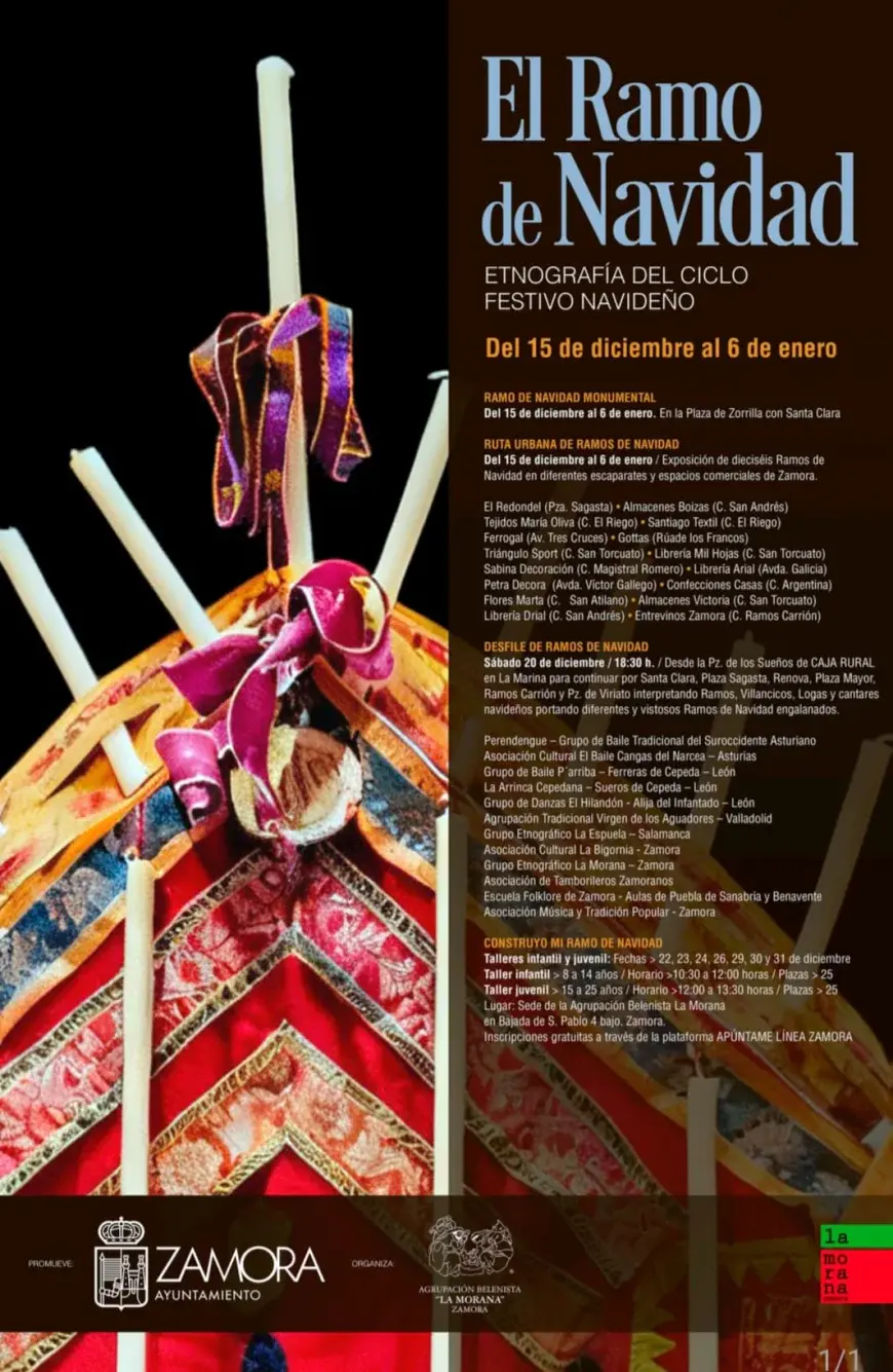 La Navidad zamorana recupera la tradición del Ramo Leonés