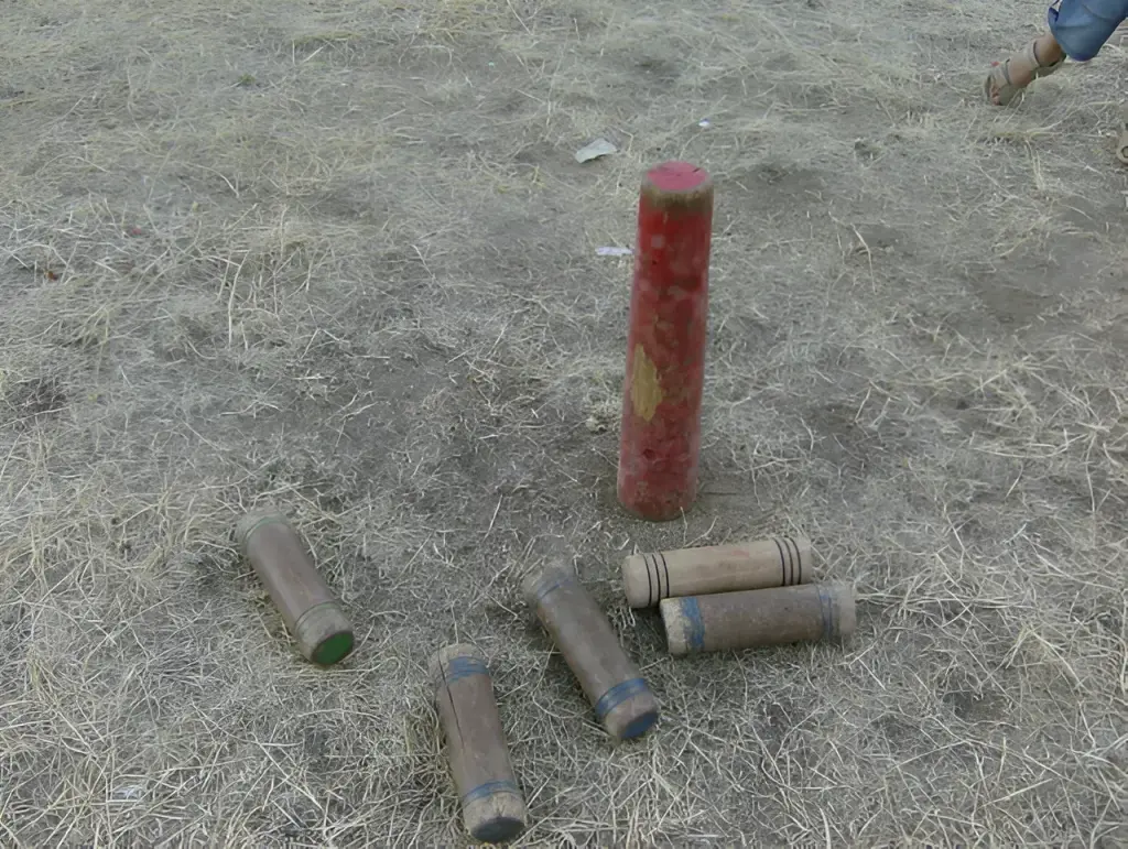 Las mazas - juegos tradicionales