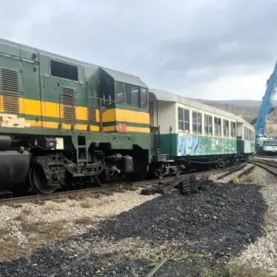 Ponfeblino recibe los vagones del Limón Express