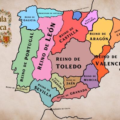 Mapa de la Península Ibérica en el siglo XV: Más allá de los mitos