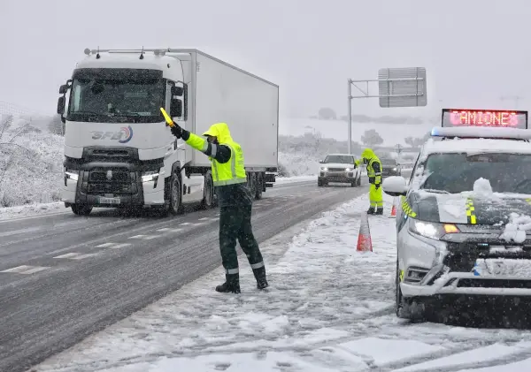 UPL exige explicaciones a la Junta por el caos de movilidad en Vitigudino tras el paso de Kristin