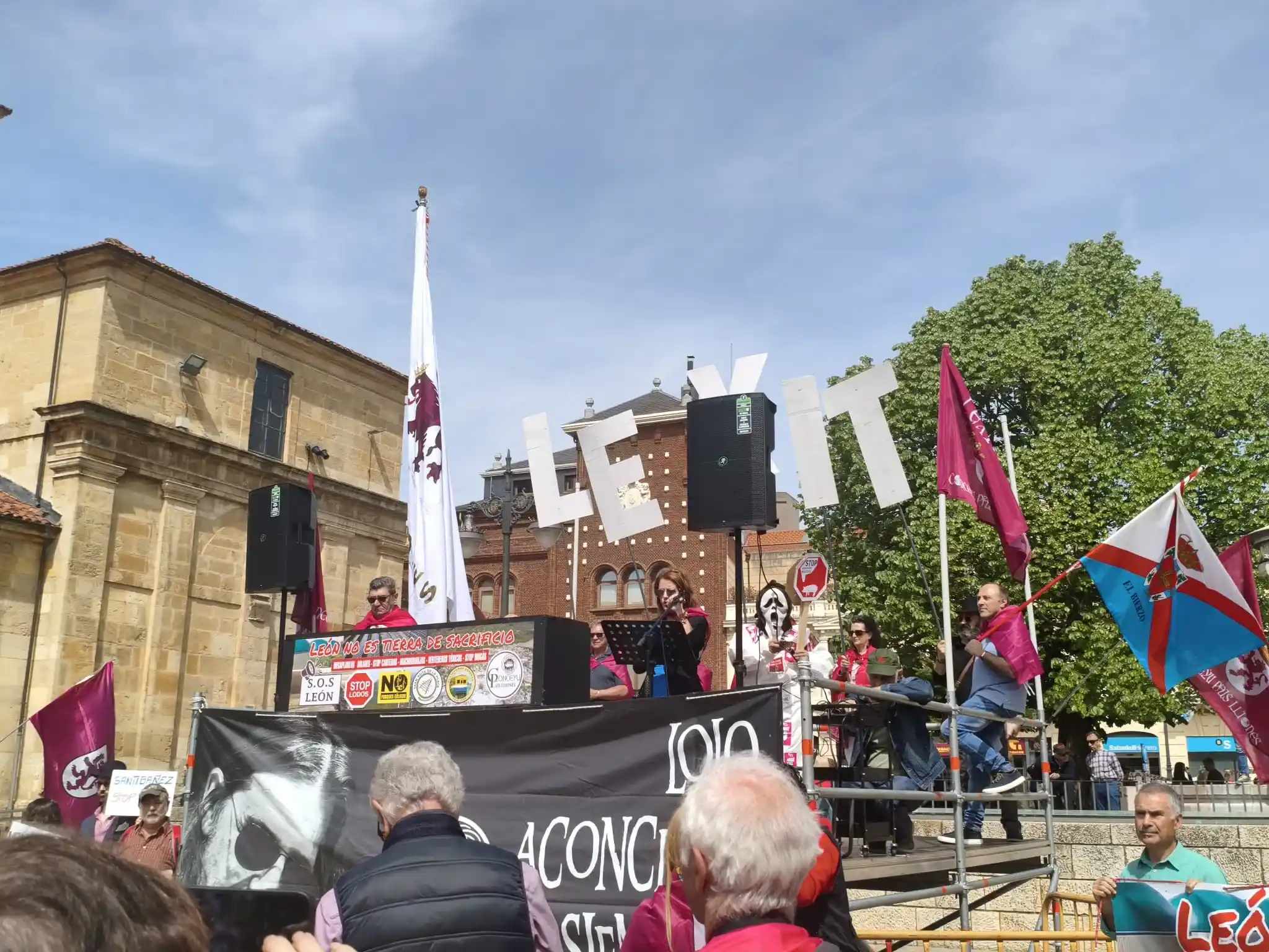 El leonesismo se moviliza en el V 'Caminu la Llibertá' para reivindicar la autonomía y el futuro del territorio