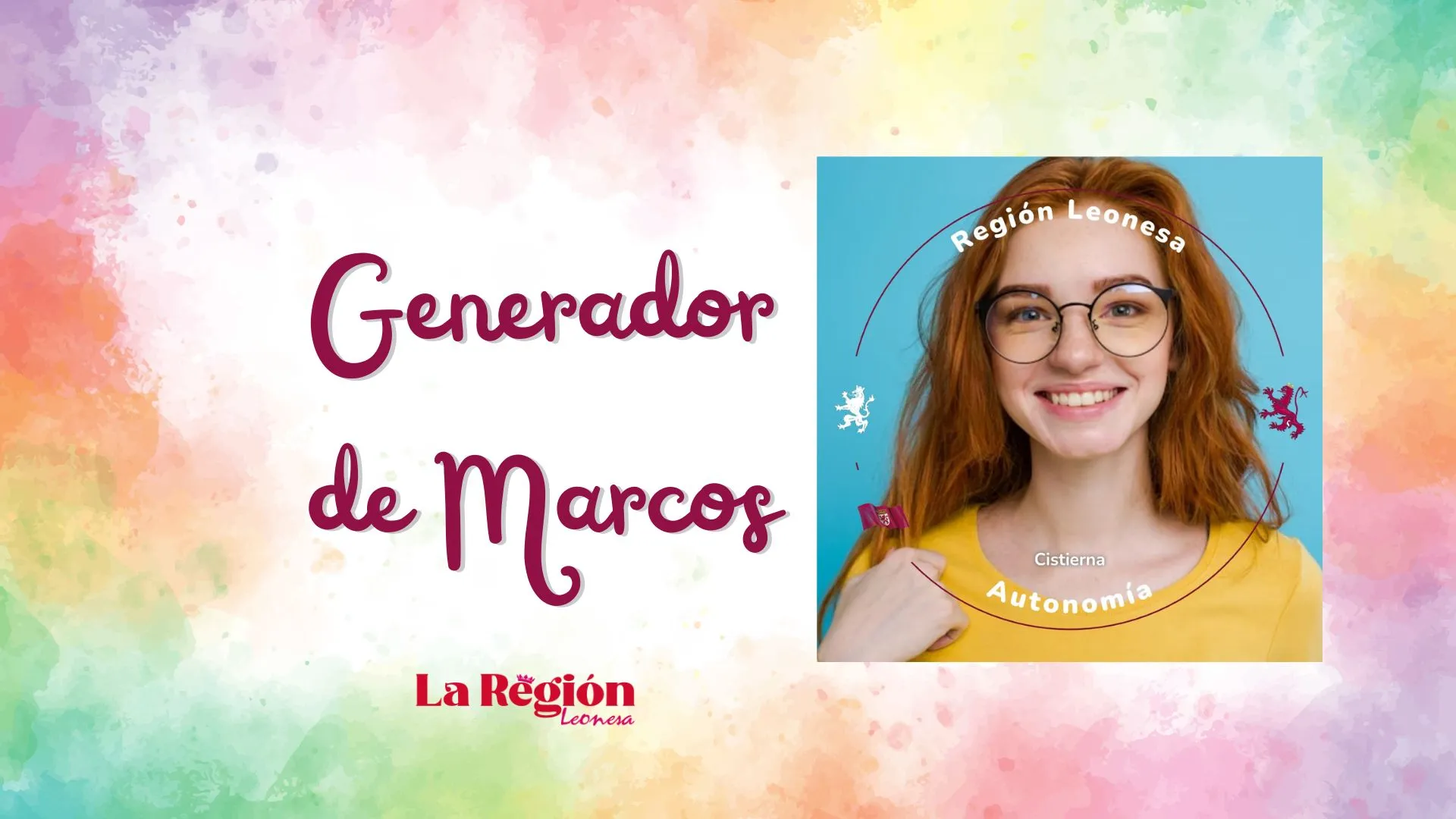   Genera tu Marco Leonés: personaliza tu foto de perfil