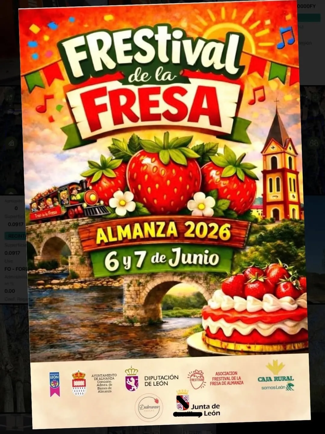 Almanza celebrará los días 6 y 7 de junio su feria de la fresa
