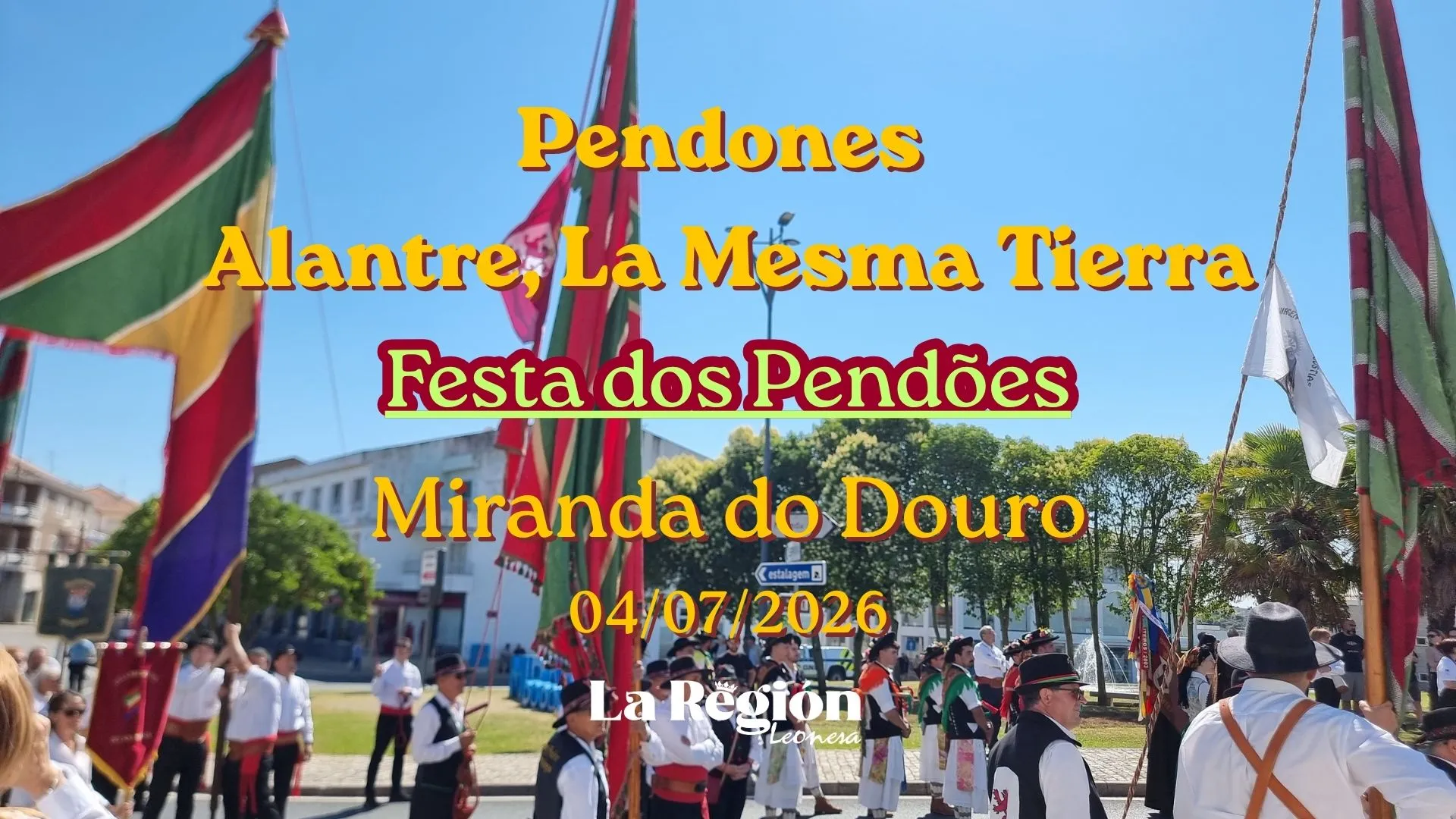 Pendones Alantre la Mesma tierra