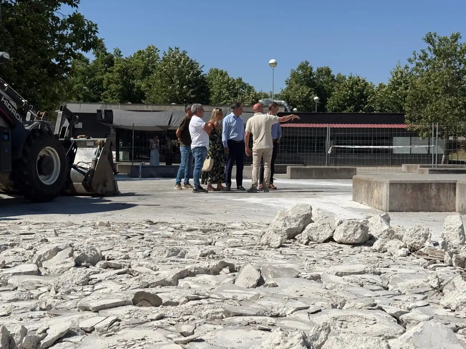 Salamanca transforma el parque Würzburg en un pulmón verde