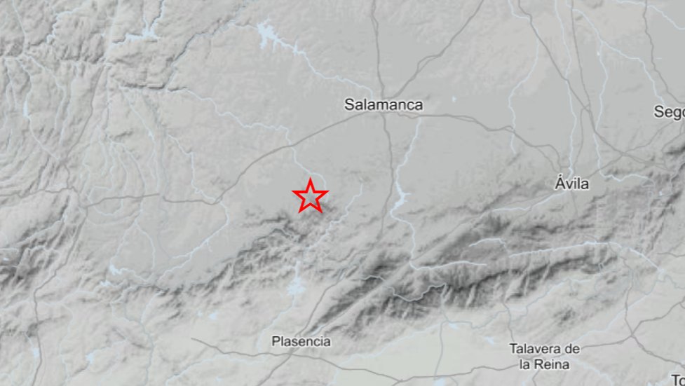 Terremoto en Salamanca durante la pasada noche