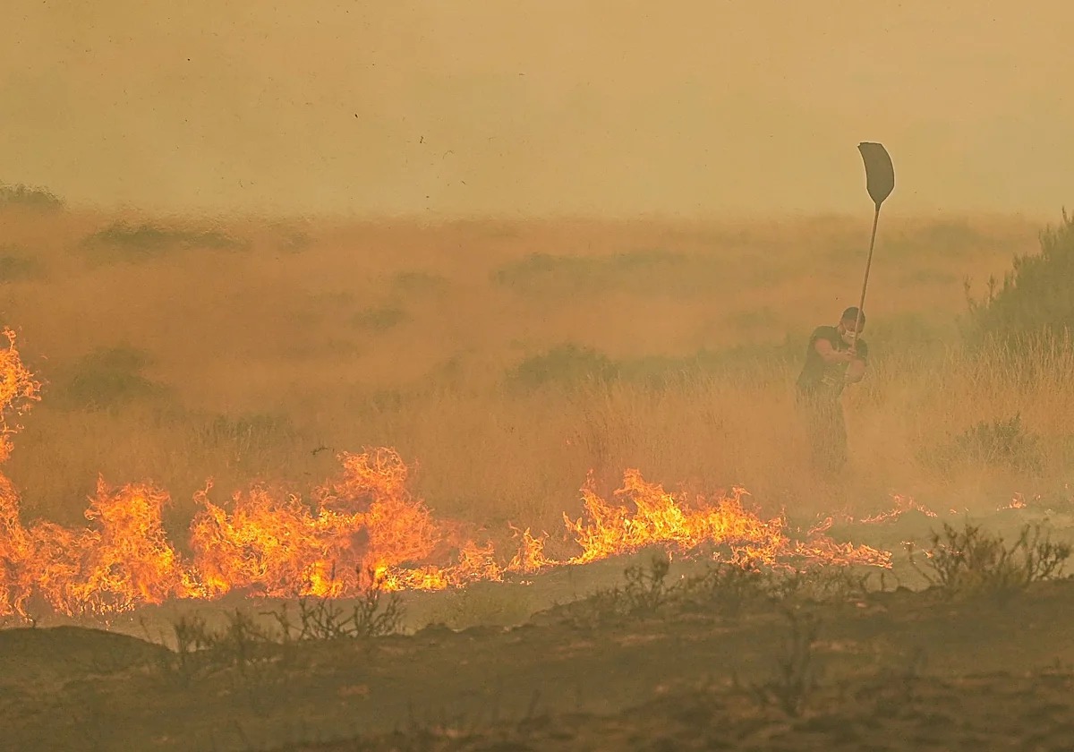 Conceyu denuncia la falta de prevención de la Junta ante los incendios en León y exige cambios organizativos 