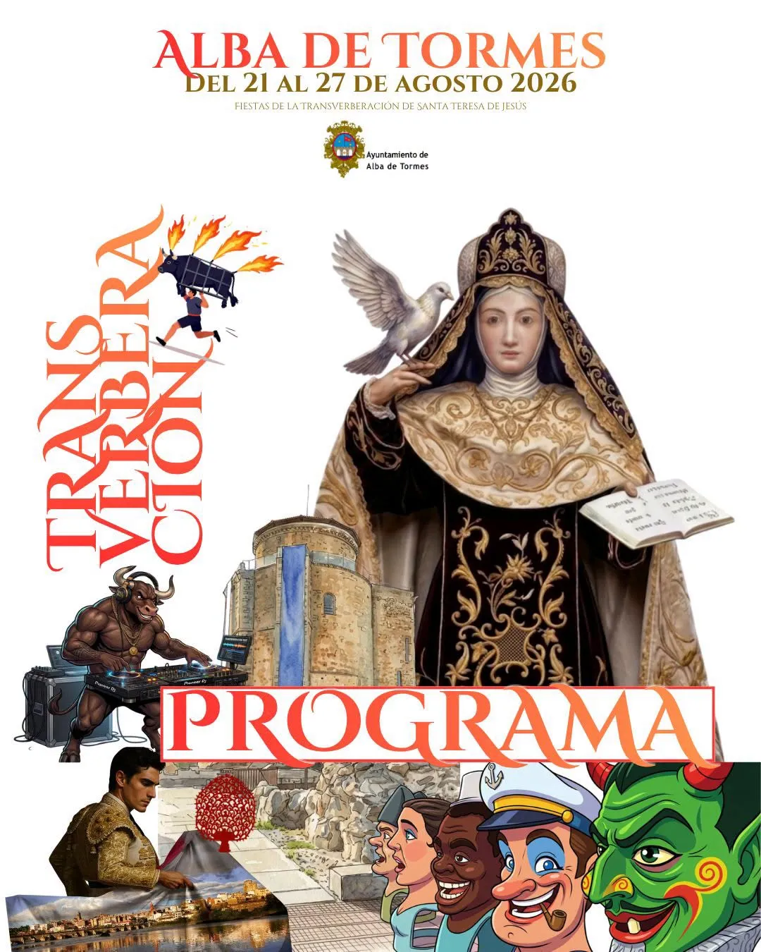 Fiestas de la Transberveración en Alba de Tormes