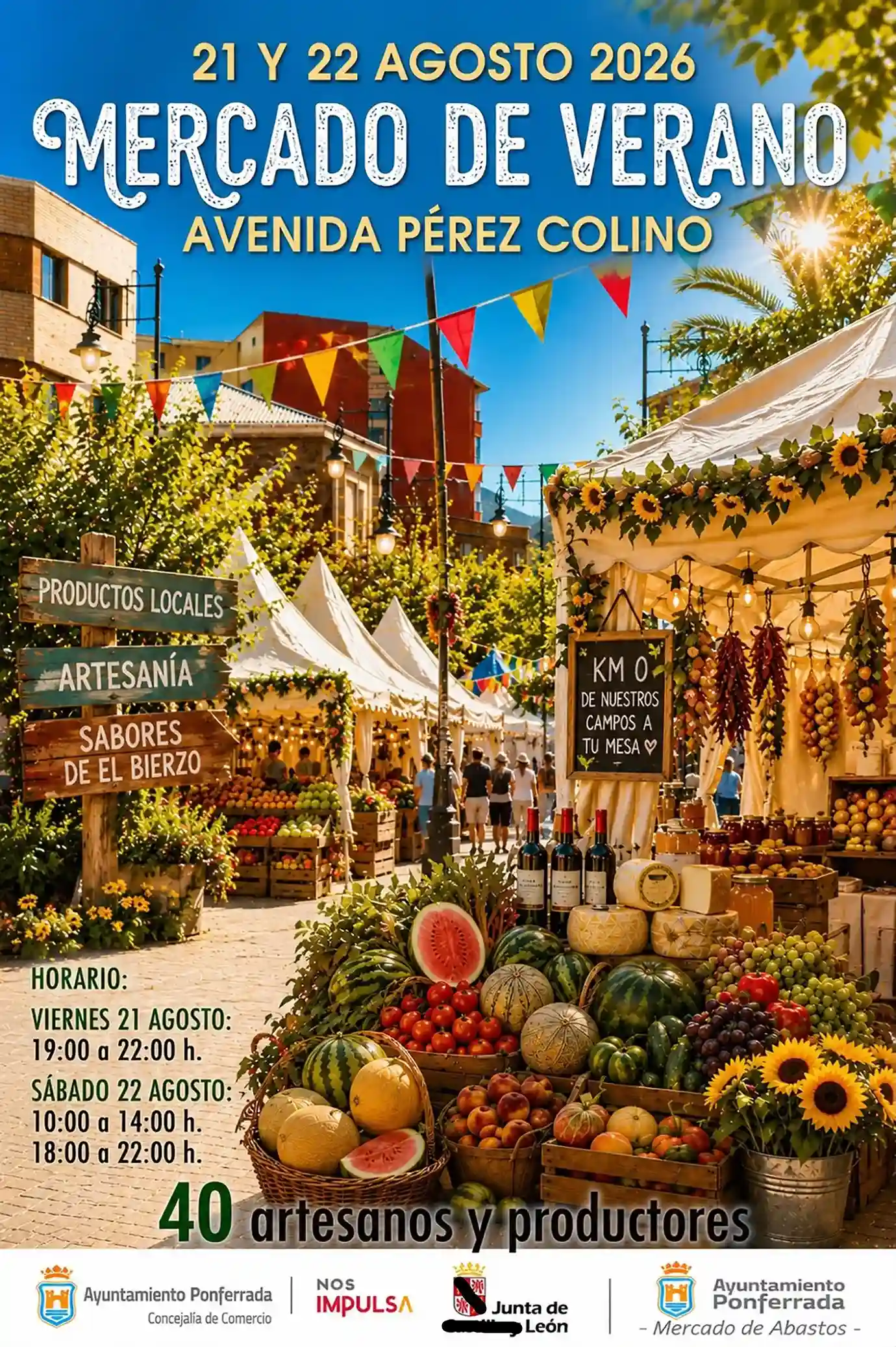 III Mercado de Verano de Ponferrada