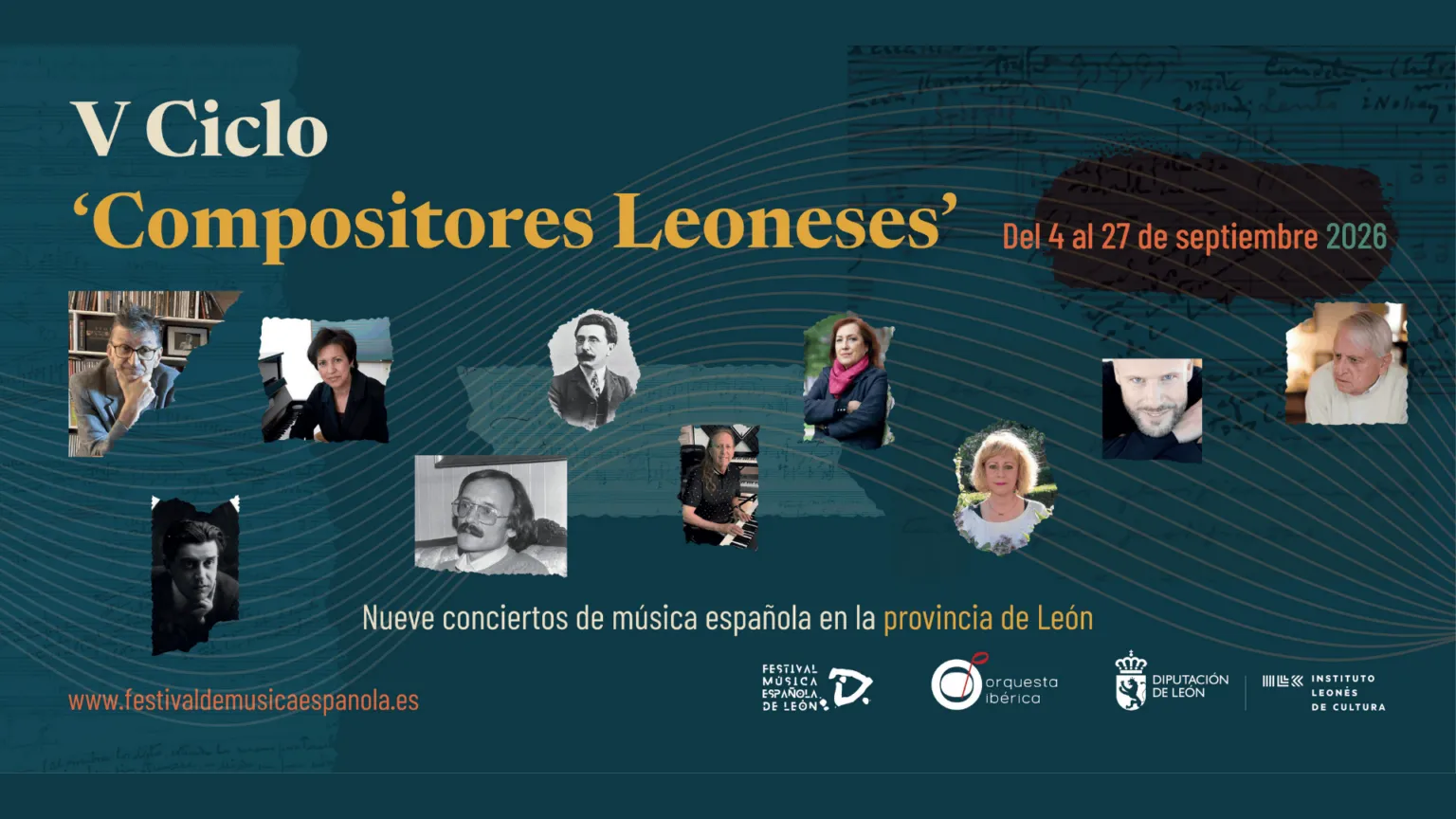 Ciclo "Compositores leoneses": Diez grandes autores vinculados a esta tierra