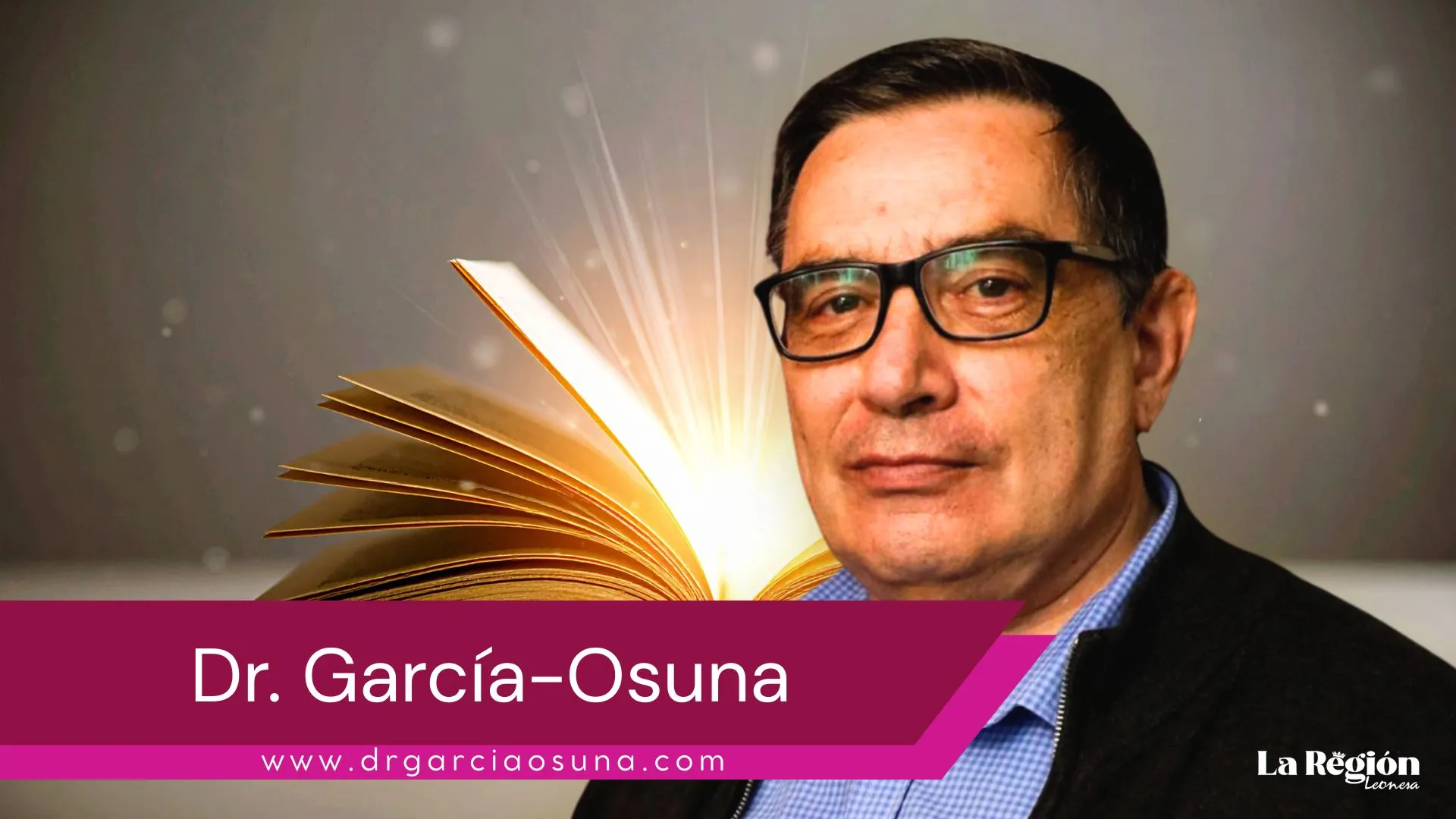 El historiador leonés Dr. García-Osuna estrena página web