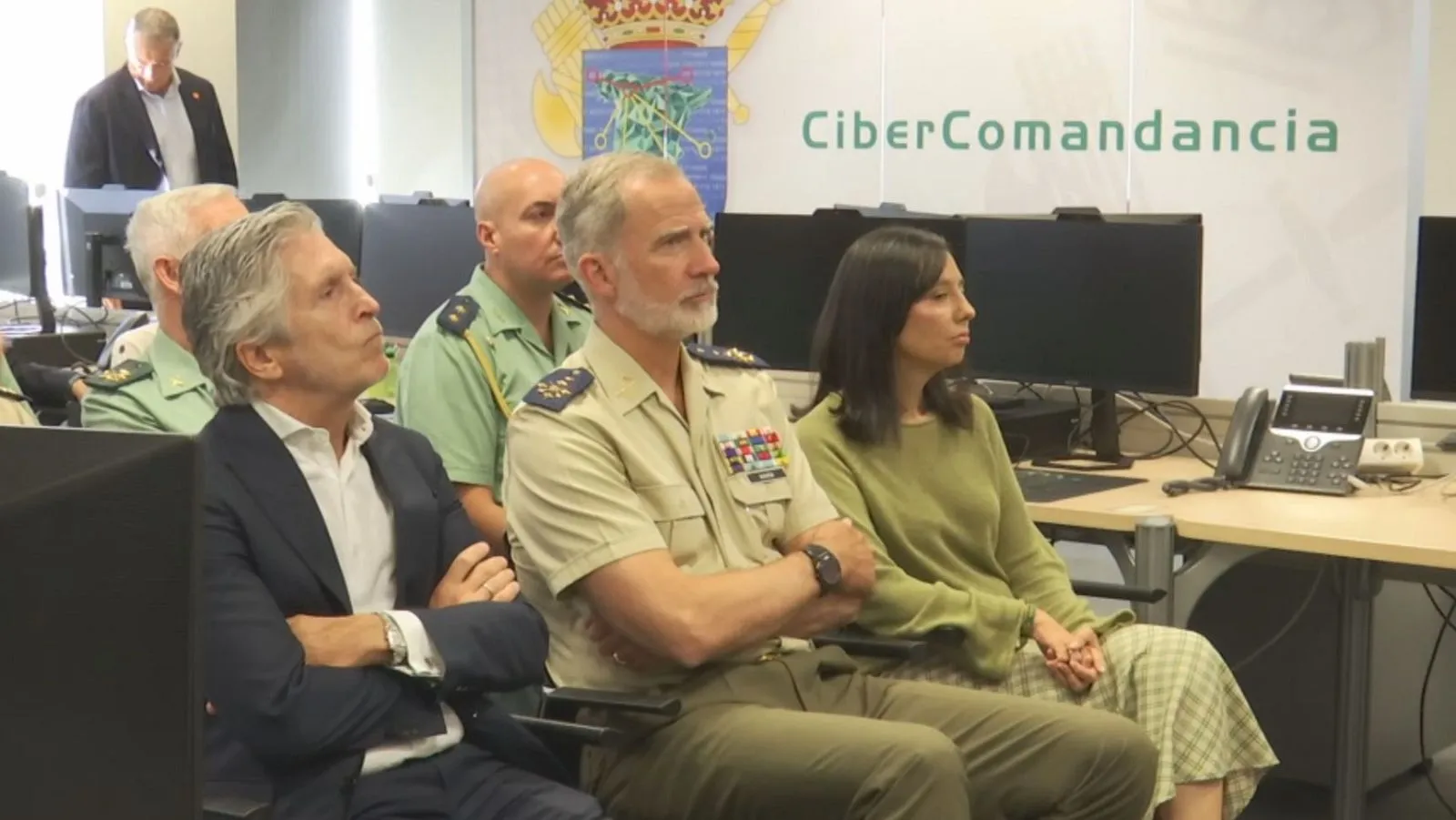 S.M. el Rey Felipe VI avala en León la consolidación de la Cibercomandancia de la Guardia Civil como escudo digital de España