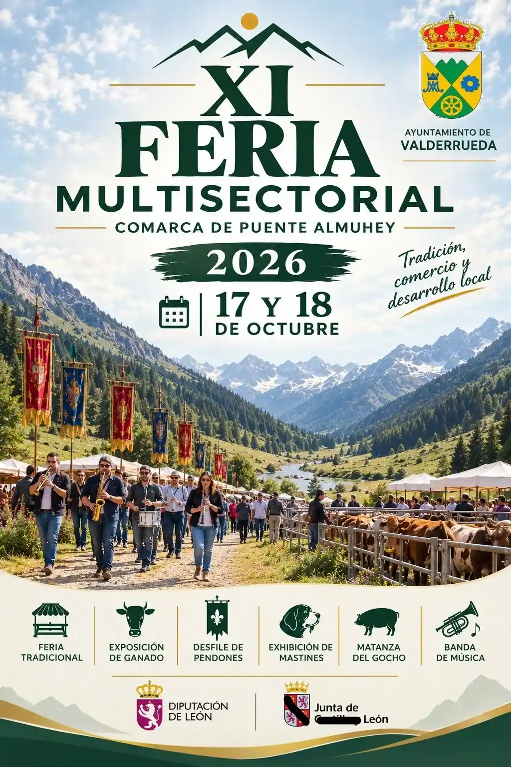 XI Feria multisectorial de Puente Almuhey
