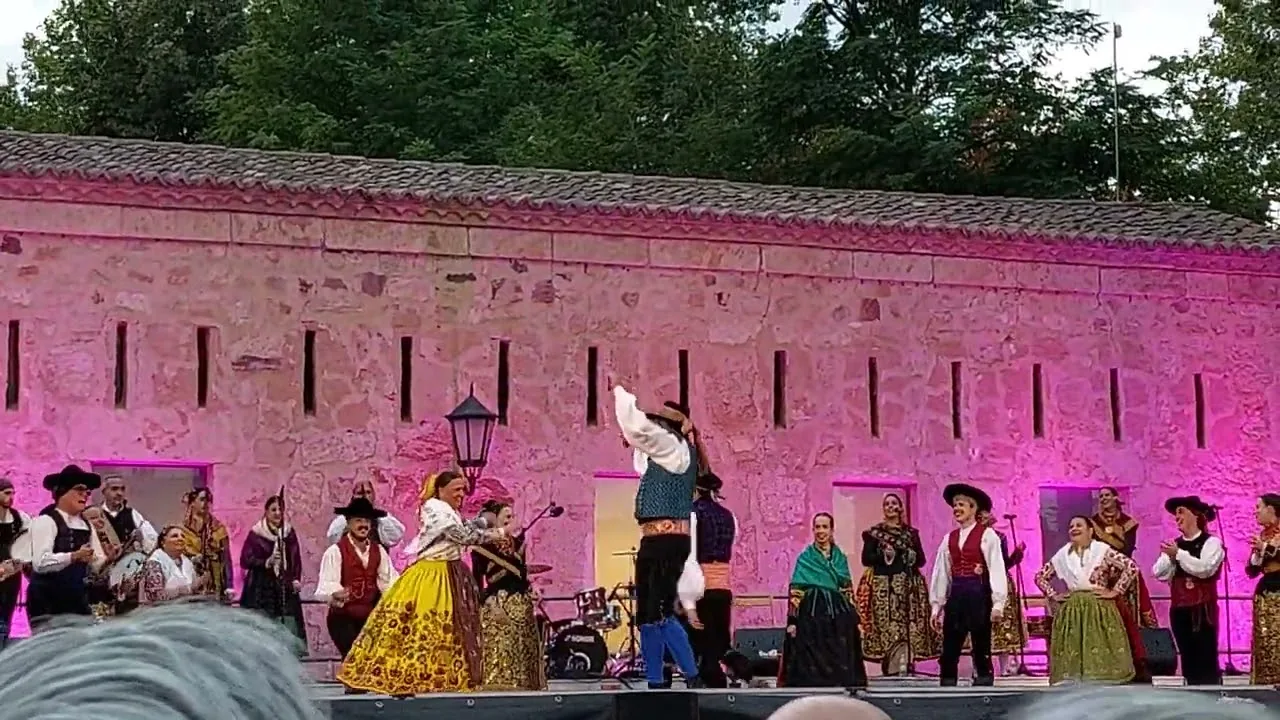 Bailes de Toro en el Festival Internacional de Folklore en Zamora