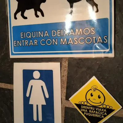 Cartelería en senabrés