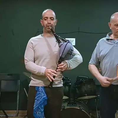 El Baile de Cerdillo, con gaita sanabresa y tamboril