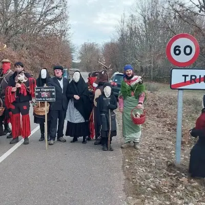 Las Vieyas y los Visparros de Triufé volvieron a practicar sus ritos ancestrales