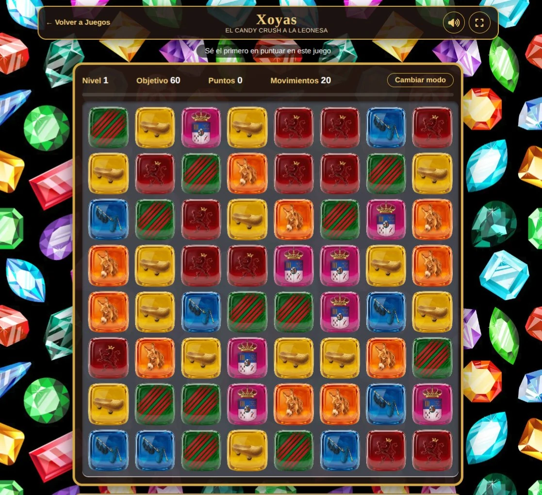 Presentamos Xoyas, el Candy Crush a la leonesa