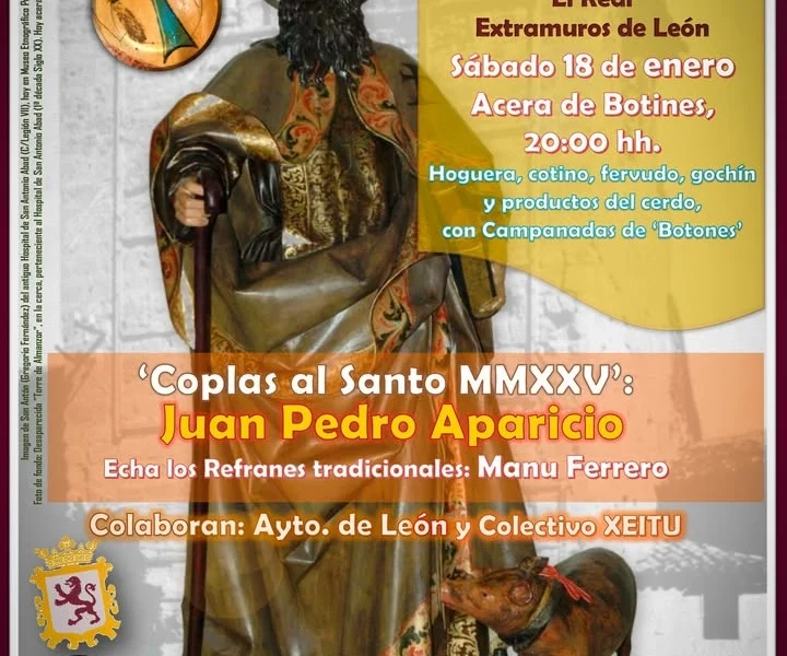 San Antón y el gochín